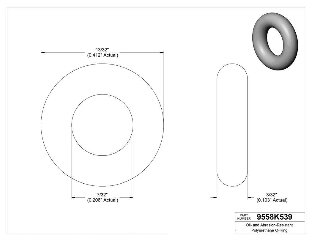 Technical drawing - 9558K539